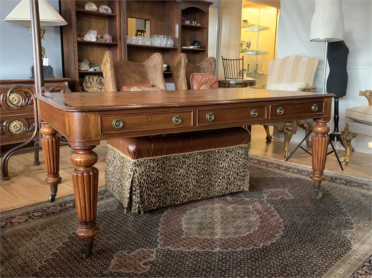 William IV Victorian Library Table