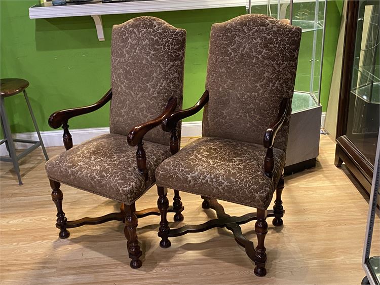 Pair of Louis XV Style Armchairs