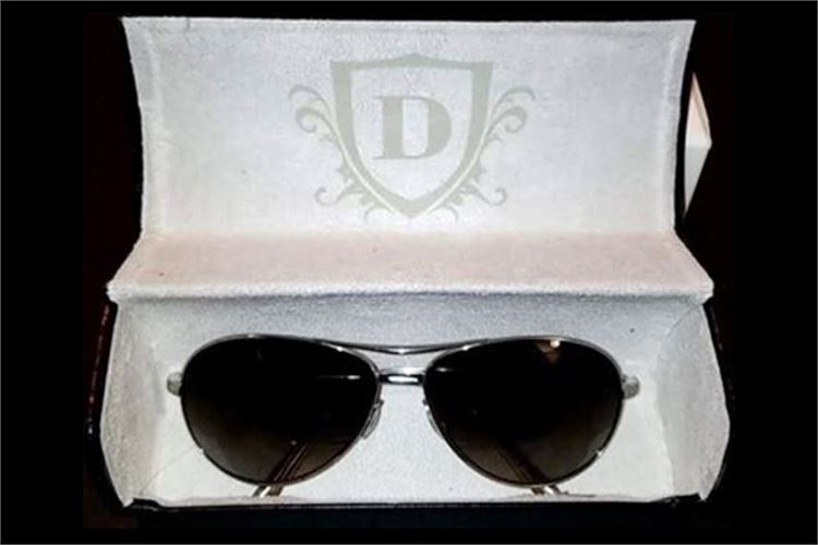 Dita Flight Polarized Titanium Aviator Sunglasses