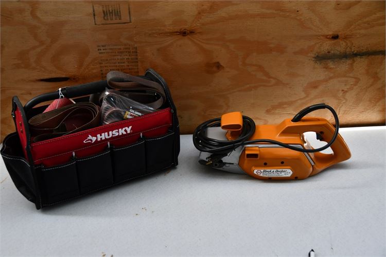 Black & Decker Belt Sander with Belts