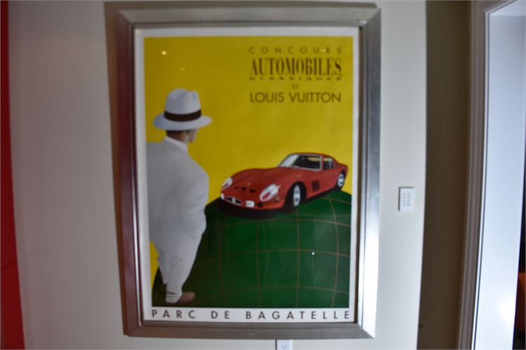 RAZZIA, Vuitton Bagatelle Concours d'Elegance 1995 large  event poster