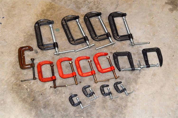 Assorted Metal Clamps