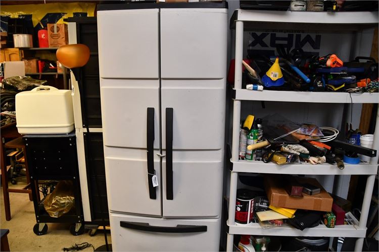 Plastic Storage Closet