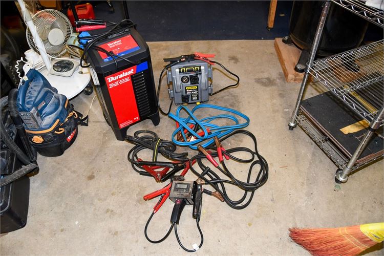 Battery Chargers and Jumper Cables