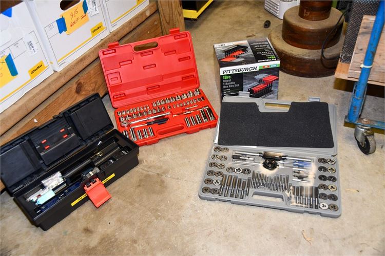 Tap & Die Set, Socket Set, and More