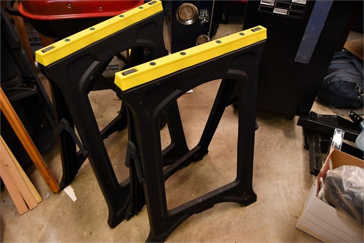 Two (2) Folding Work Stands