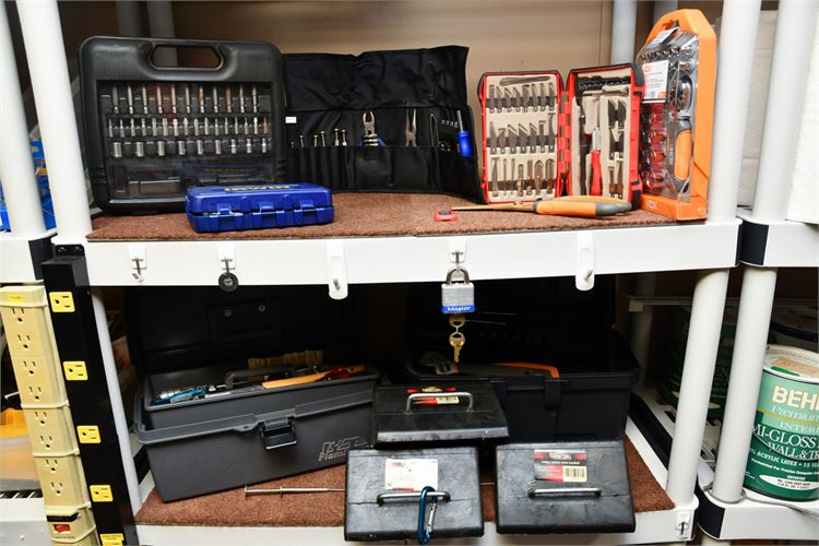 Assorted Tools and Cases