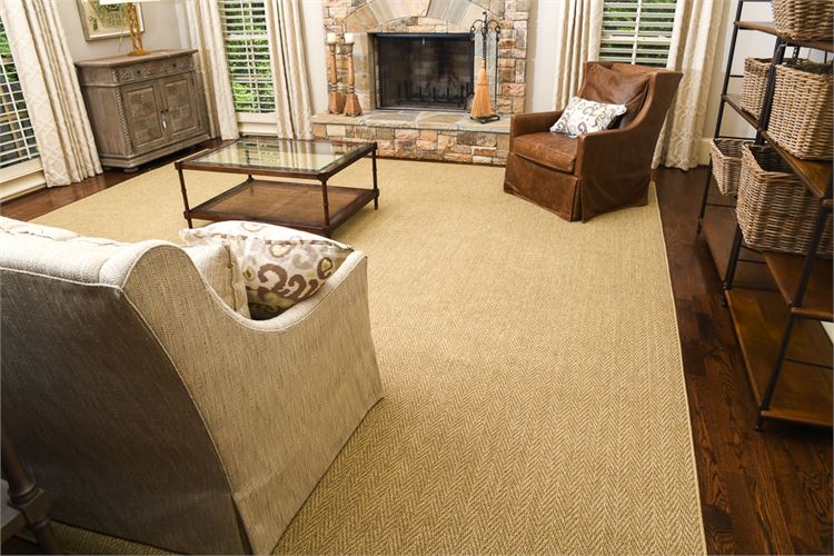 Woven Natural Fiber Carpet