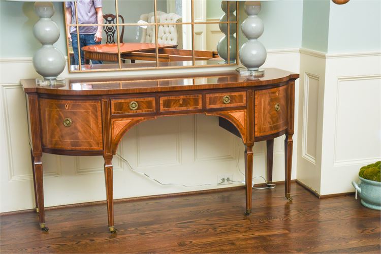 Baker Regency Style Mahogany Sideboard