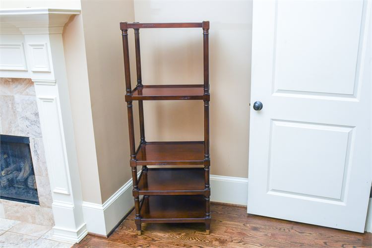 Regency Style Mahogany Desert Stand