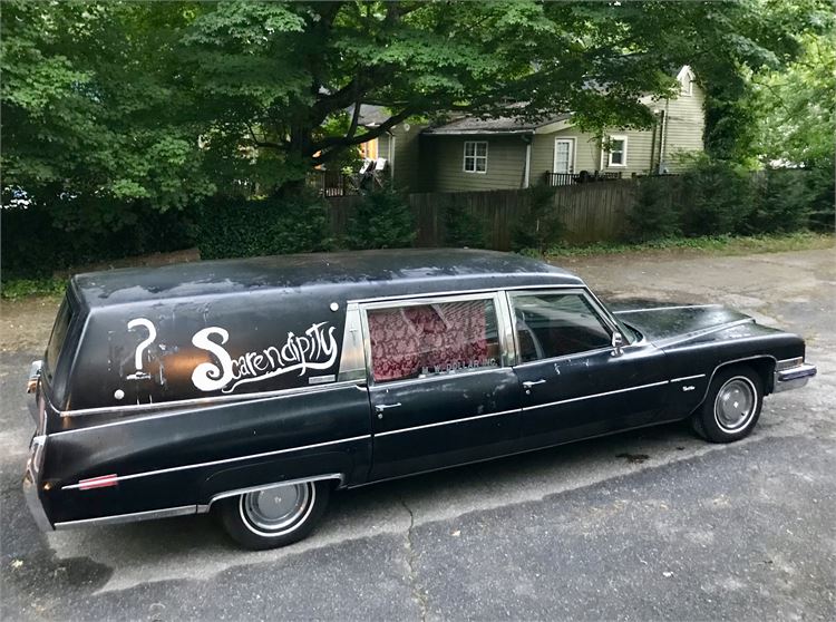 1973 Cadillac Fleetwood 75 Series Hearse