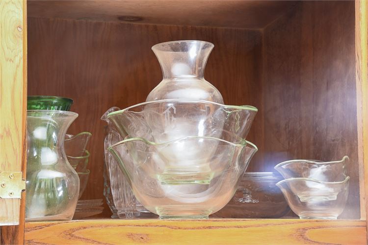 Group Of Glass Vases and Bowls