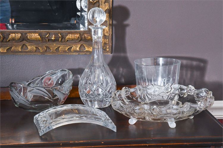 Cut and Pressed Glass Dishes