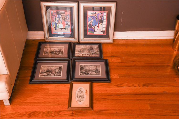 Group Lot of Decorative Art Prints