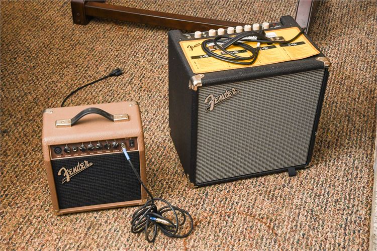 Two (2) Fender Amplifiers