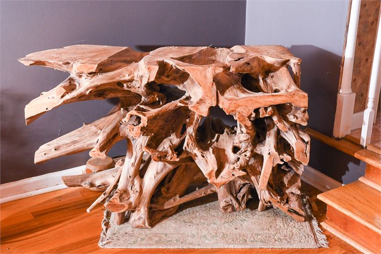 Live Edge Wooden Sculpture