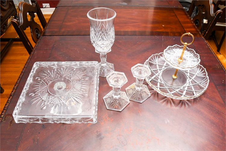 Cut Glass and Crystal Tabletop Items