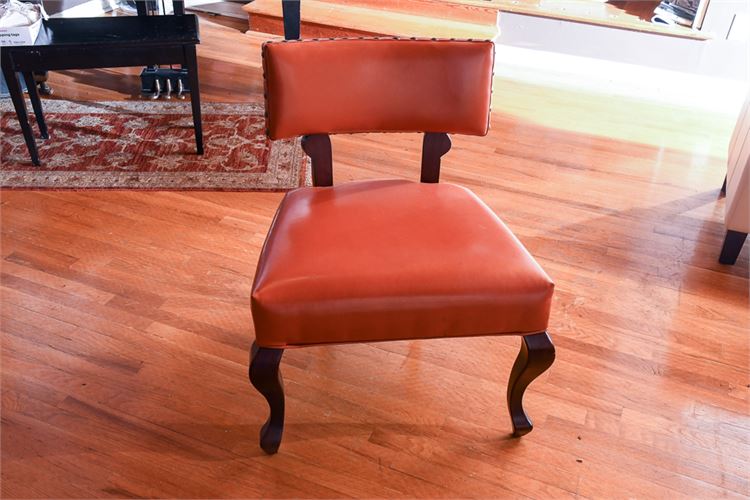 Leather Upholstered Side Chair