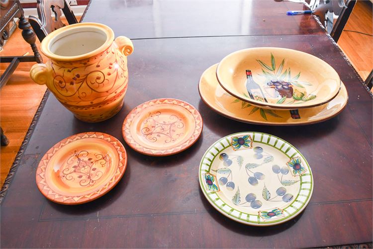 Hand Painted Ceramic Dishes