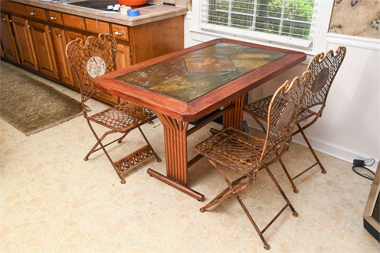 Dining Table with Three (3) Chairs