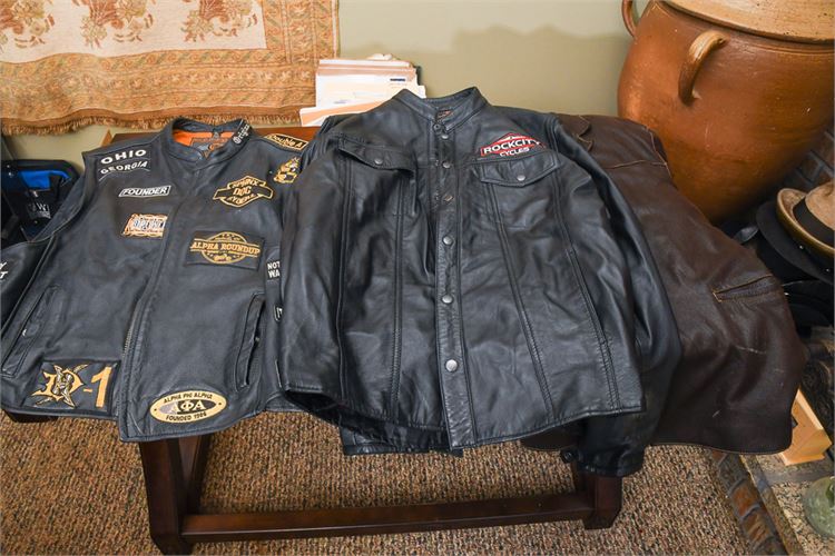 Leather Motorcycle Jackets and Vests