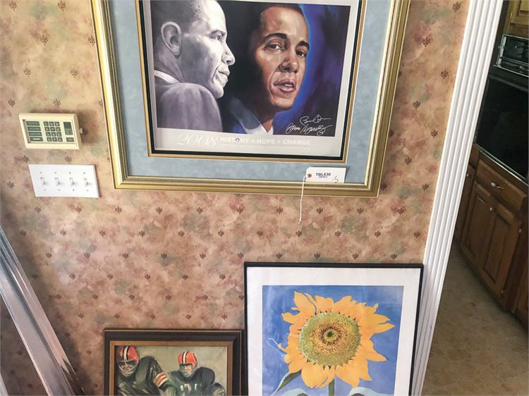 Signed Print of Barack Obama