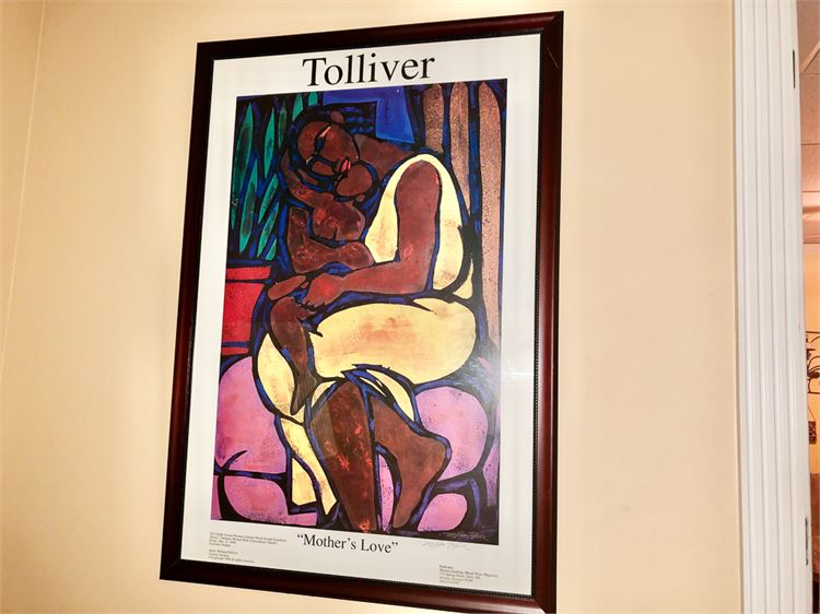 Mother's Love by William Tolliver Framed Print