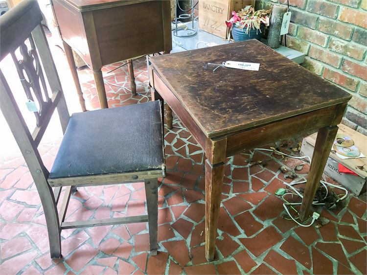 Vintage Table and Chair