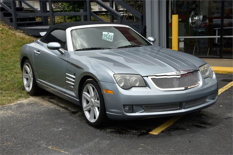 2004 Silver Chrysler Crossfire Convertible