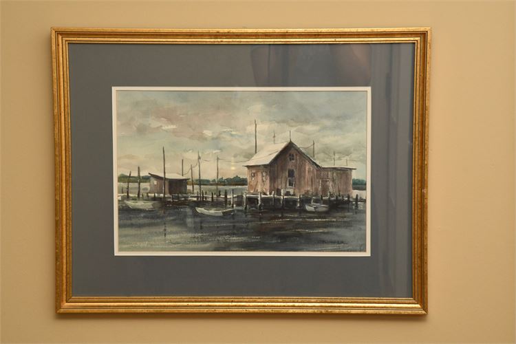 Bill Oplinger Signed Watercolor