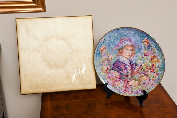 Edna Hibel for Hutschenreuther Commemorative Plate