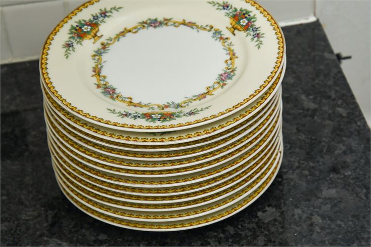 Set of 12 NORITAKE "Romola" Plates