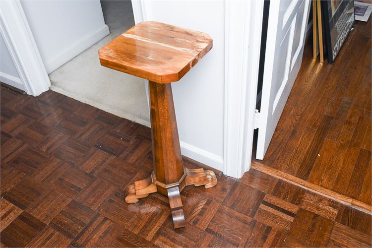 Wooden Pedestal