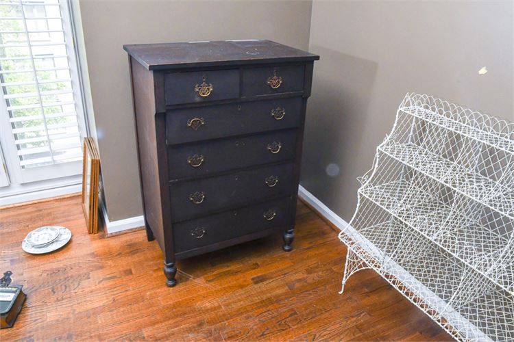 American Six Drawer Chest of Drawers