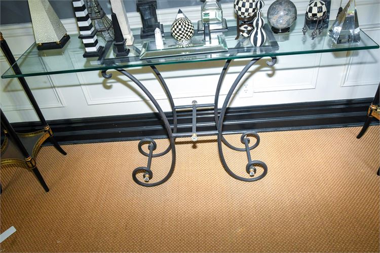 French Style Wrought Iron Table