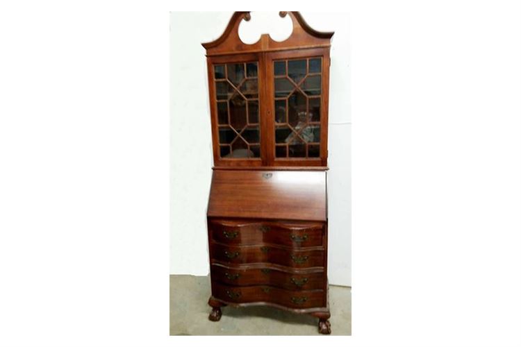 Antique Mahogany Secretary Desk