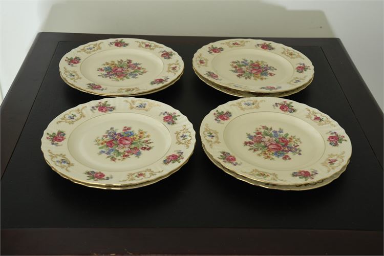 Floral Decorated Dinner Plates