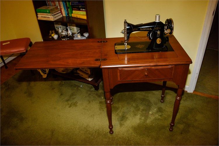 Vintage Singer Electric Sewing Machine