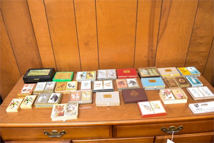 Group Lot Of Playing Cards