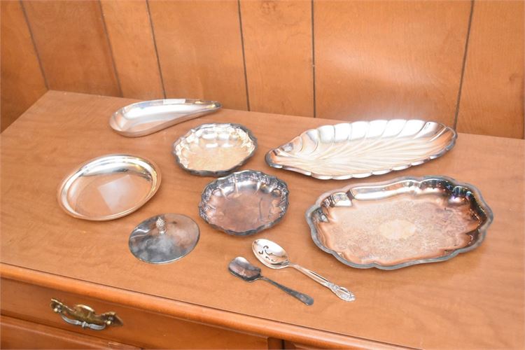 Group Lot Of Silver Plated Items