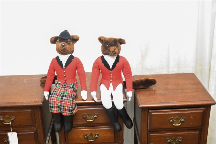 Two (2) Vintage Teddy Bears
