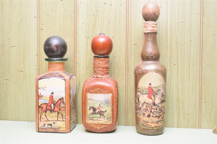 Three (3) Vintage Bottles
