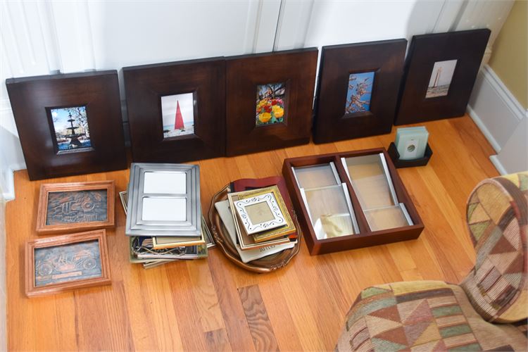 Group Lot Of Artwork and Frames