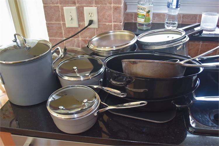 Group Lots Of Pots and Pans