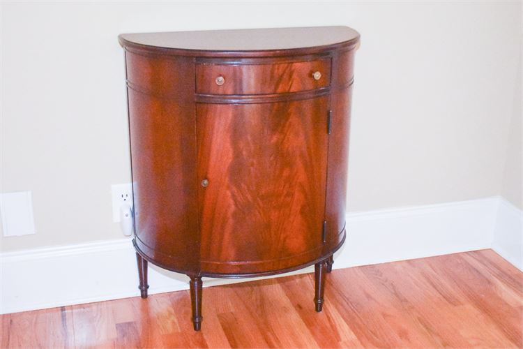 Imperial Mahogany Demilune Commode
