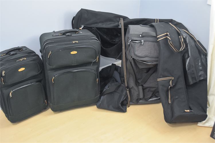 Group Lot of Travel Luggage