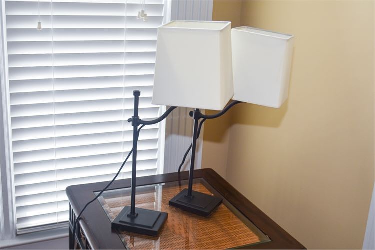 Pair Of Modern Table Lamps
