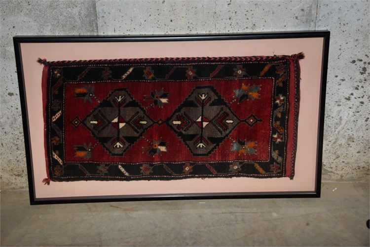 Framed Woven Tapestry