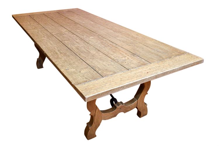 Italian Baroque Style Trestle Table