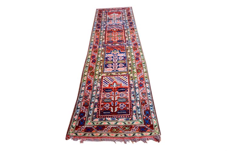 Hand Knotted Persian Style Runner